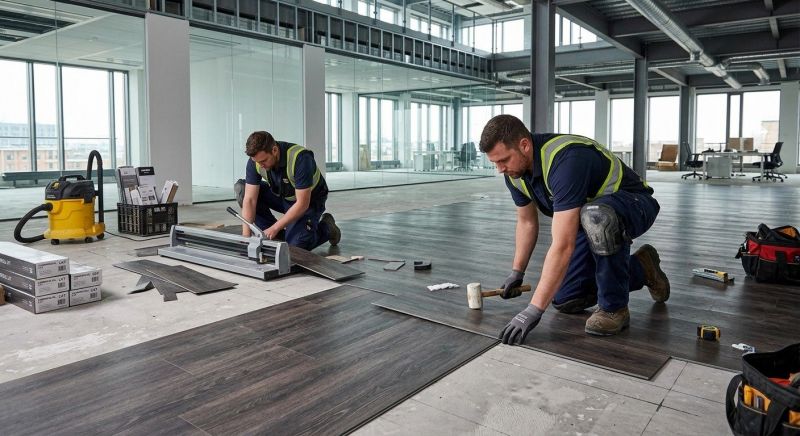Our team working on Flooring Service projects in Fairfax County, VA