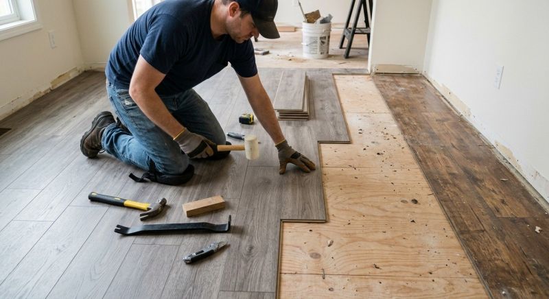 Laminate Floor Installation in Manassas, VA