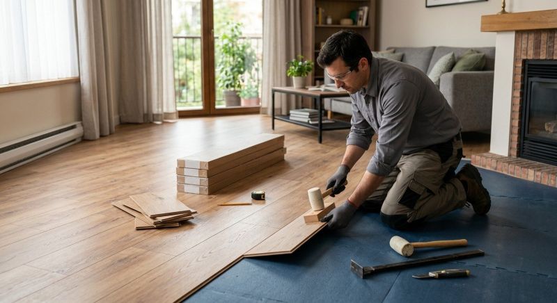 Laminate Floor Installation in Springfield, VA