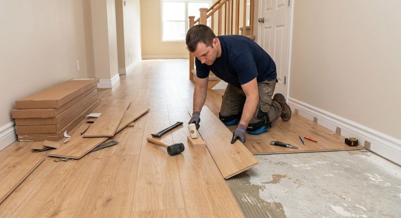 Laminate Floor Installation in Suitland, MD