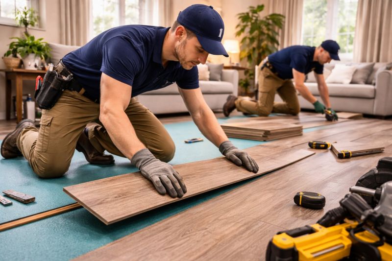 Laminate Floor Replacement in Annandale, VA