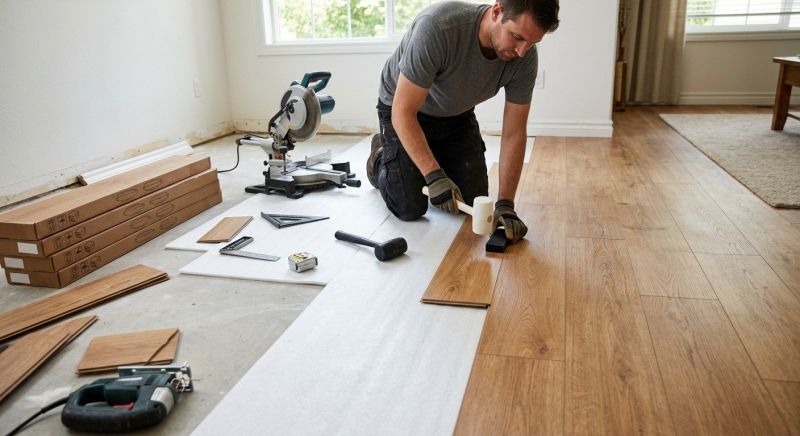 Laminate Floor Replacement in Ashburn, VA