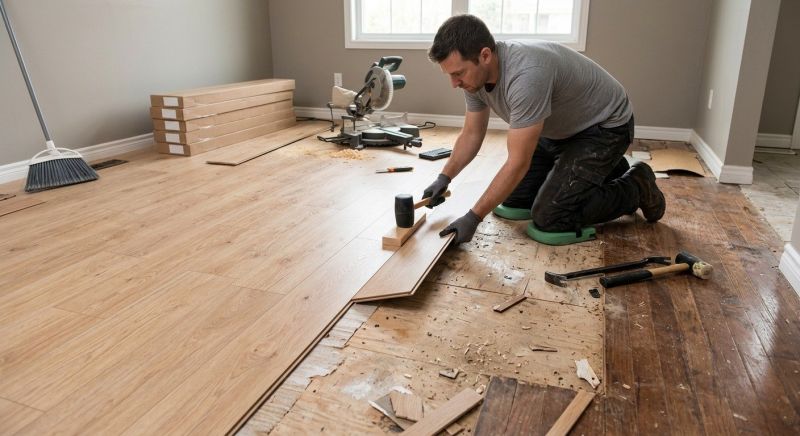 Laminate Floor Replacement in La Plata, MD