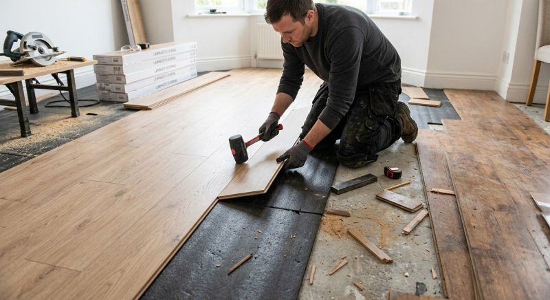 Laminate Floor Replacement in Sandy Spring, MD