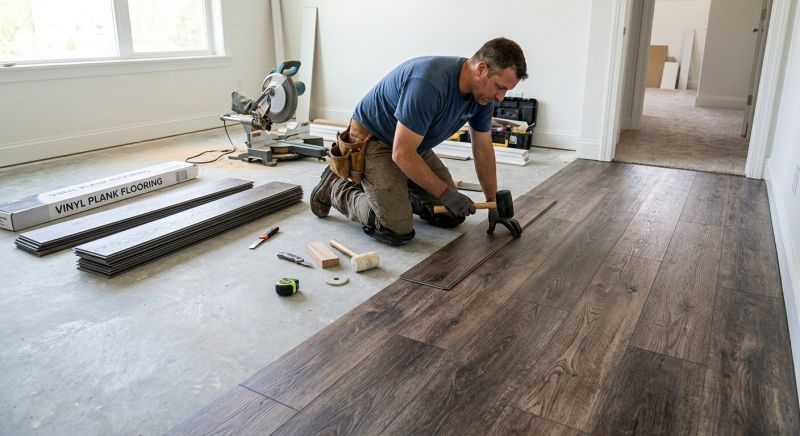 Linoleum Floor Installation in Bethesda, MD