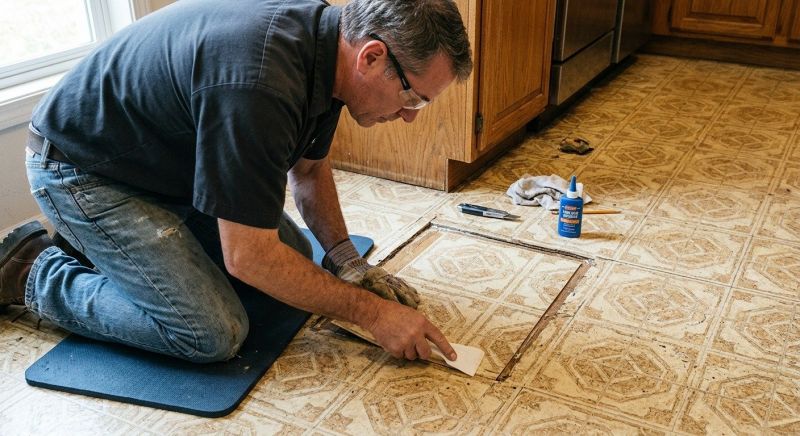 Linoleum Floor Installation in Dumfries, VA