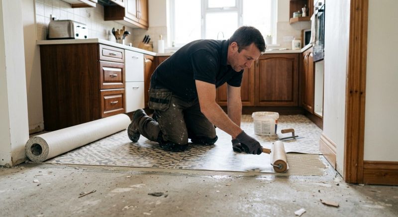 Linoleum Floor Installation in Vienna, VA