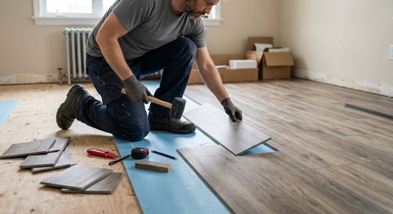 Linoleum Flooring Replacement in Fairfax County, VA