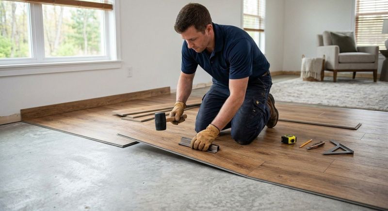 Luxury Vinyl Tile Installation in Ashburn, VA