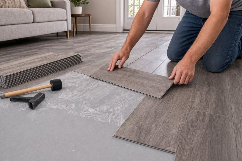 Luxury Vinyl Tile Installation in Kensington, MD