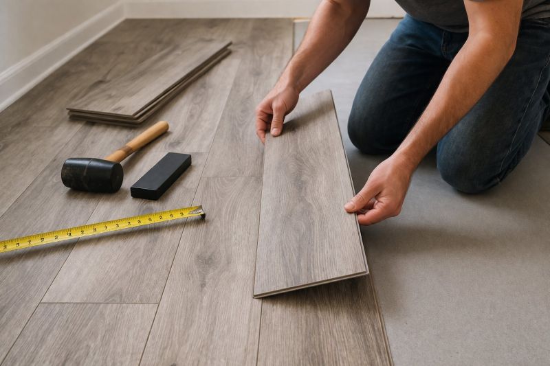 Luxury Vinyl Tile Installation in Poolesville, MD