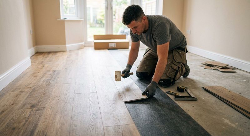 Luxury Vinyl Tile Installation in Prince William County, VA