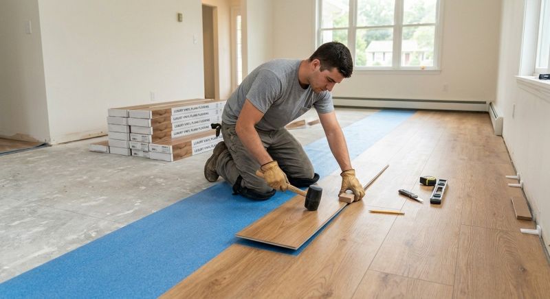 Lvt Flooring Installation in Silver Spring, MD