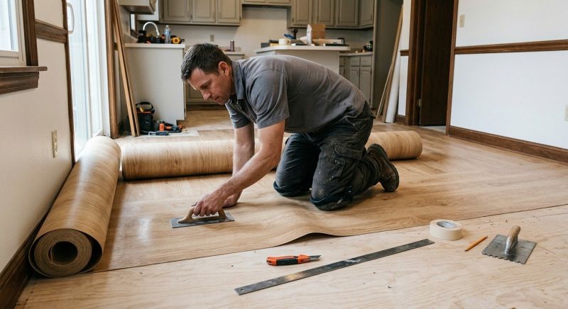 Sheet Flooring Installation in Sandy Spring, MD