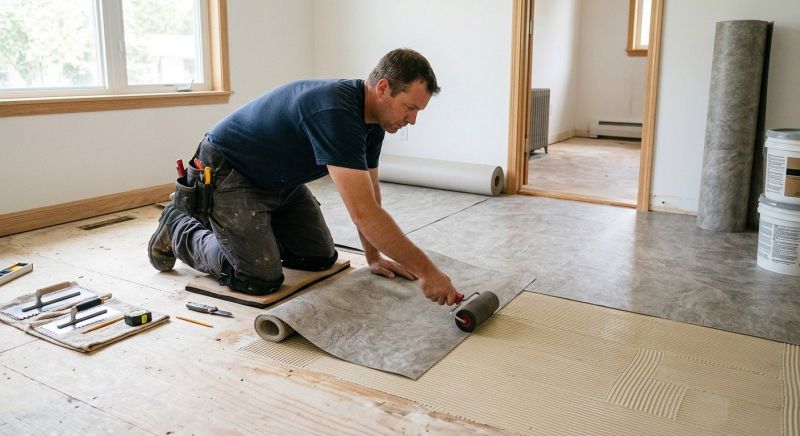 Sheet Vinyl Installation in Dumfries, VA