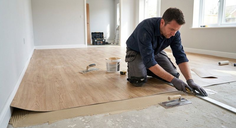 Sheet Vinyl Installation in Herndon, VA