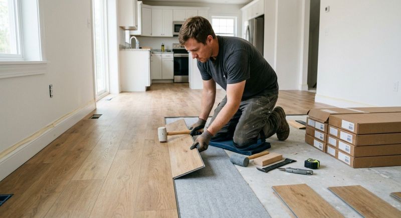 Vinyl Flooring Installation in Montgomery Village, MD