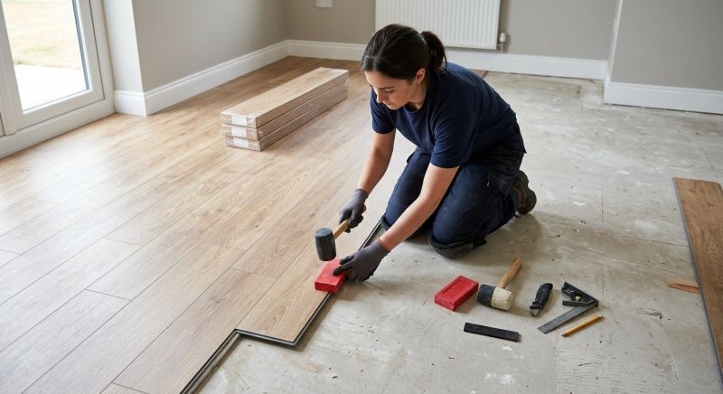 Vinyl Plank Floor Installation in Fairfax County, VA