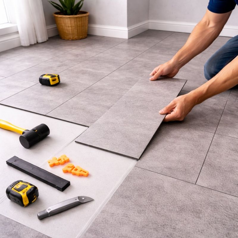 Vinyl Tile Installation in Fairfax County, VA