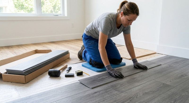 Vinyl Tile Replacement in Fairfax County, VA